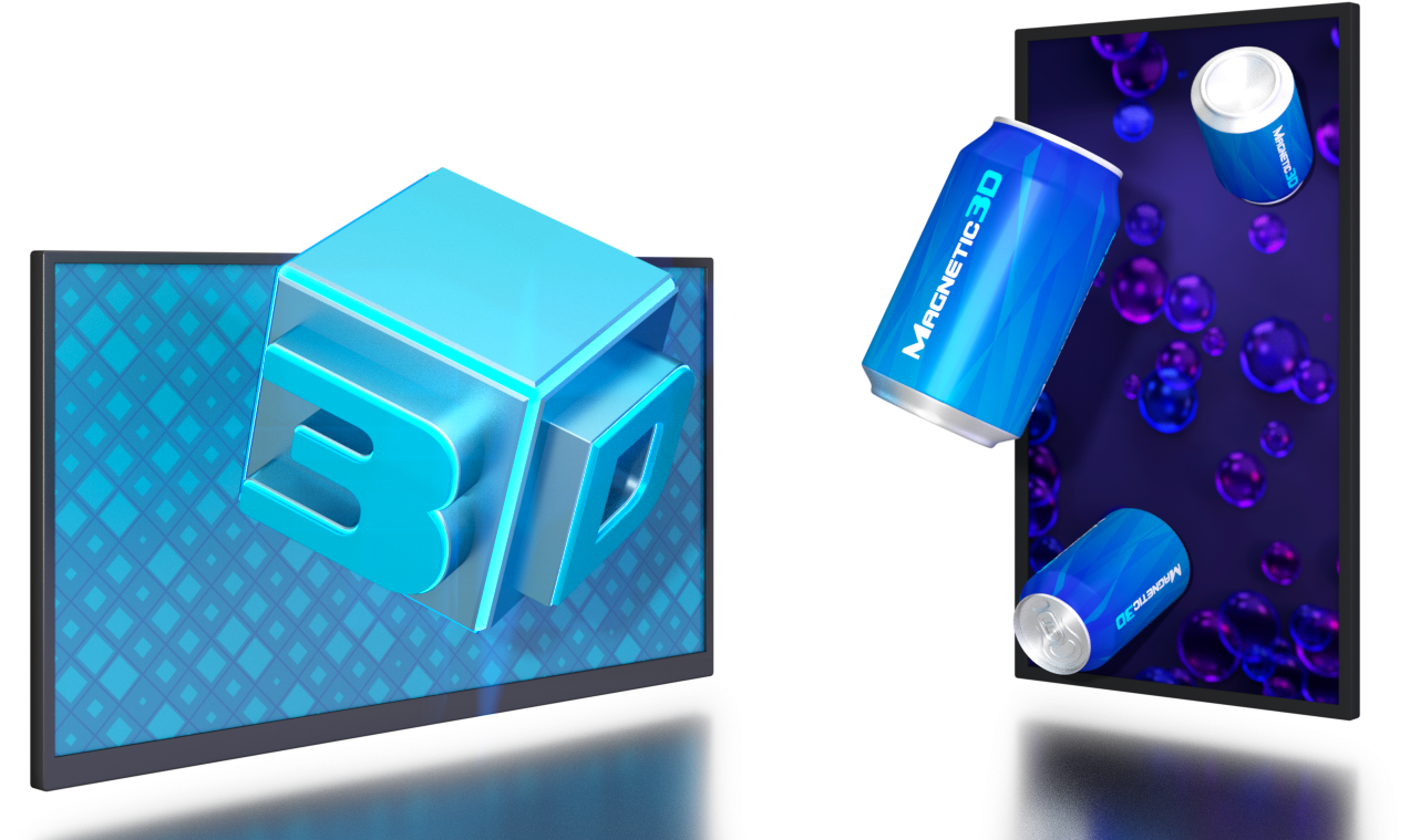 Glasses-free 3d Displays - Magnetic Media Holdings, Inc. (1920x800), Png Download