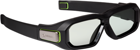 Nvidia 3d Vision 2 Full Hd Stereoscopic 3d Glasses - Nvidia 942-11431-0007-001 3d Vision 2 Wireless Glasses (551x346), Png Download