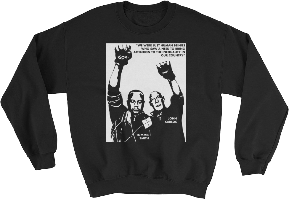Raised Fist Sweatshirt - Beast Mode Shirts (1000x1000), Png Download