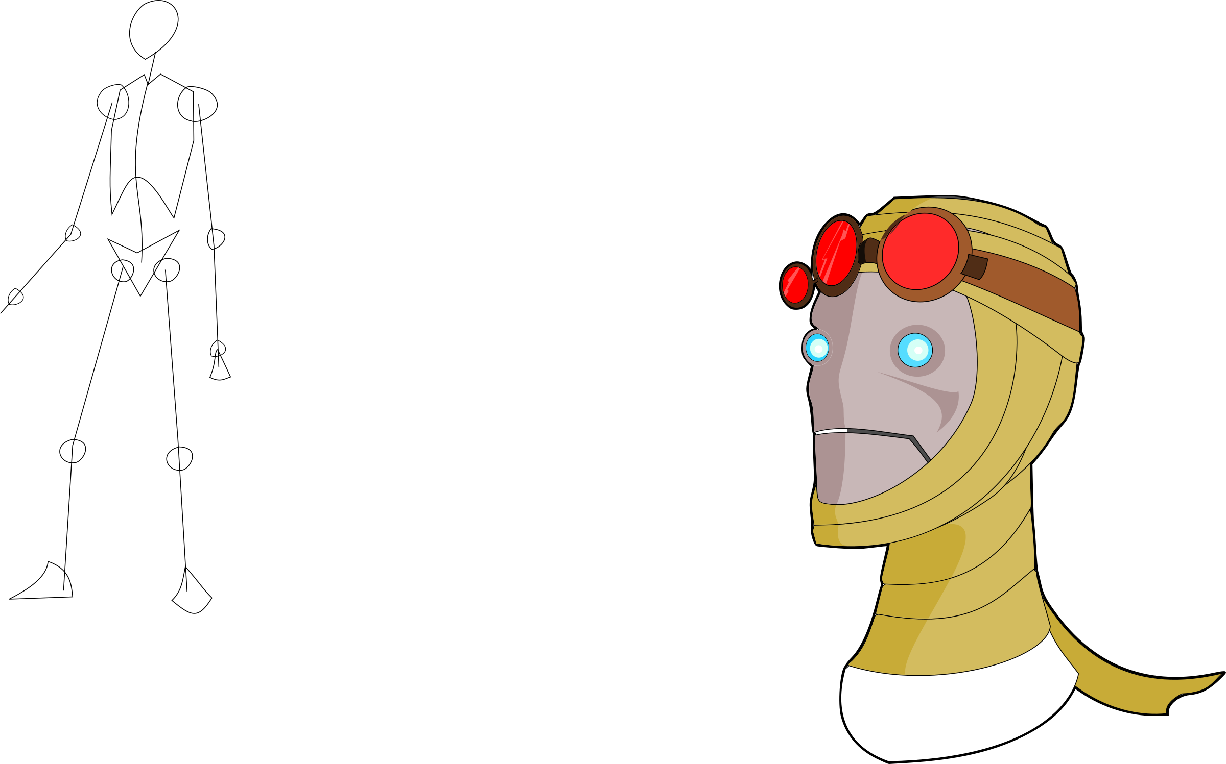 This Free Icons Png Design Of Robot In Desert (2400x1497), Png Download