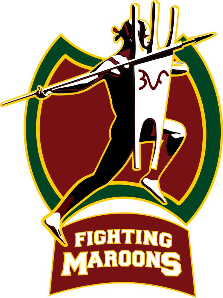 Last June, Up Team Management Sent Abs-cbn, The Uaap's - Fighting Maroons New Logo (767x1024), Png Download
