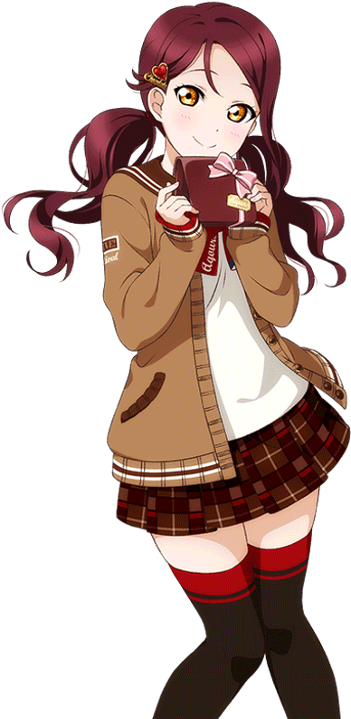 Lovelive Ll Riko Anime Love Live School Idol Project - Riko Sakurauchi Valentines (1024x1024), Png Download
