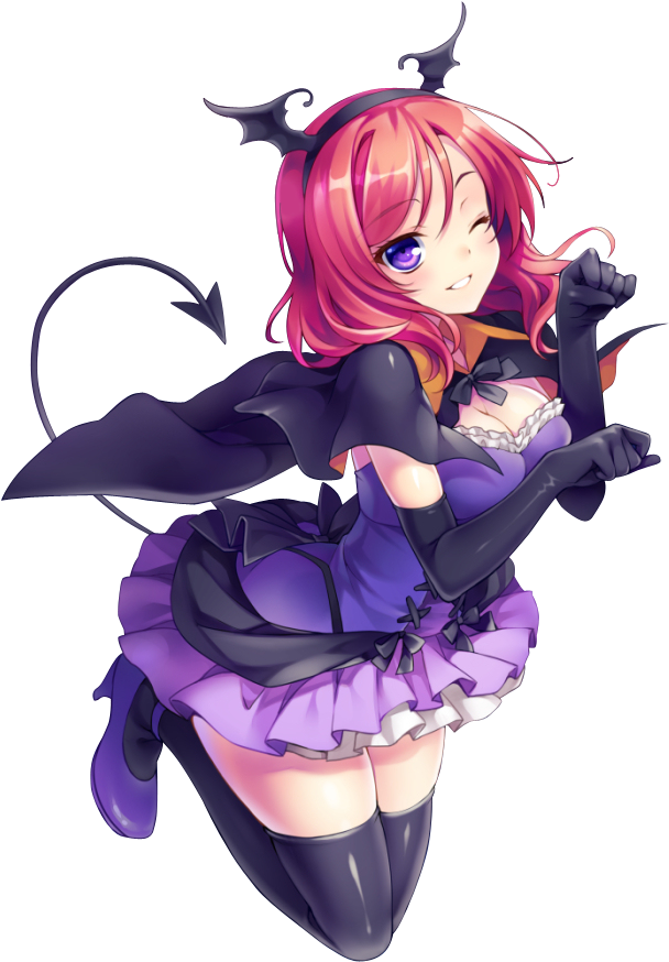 ☆ - Ảnh Anime Girl Halloween (660x907), Png Download