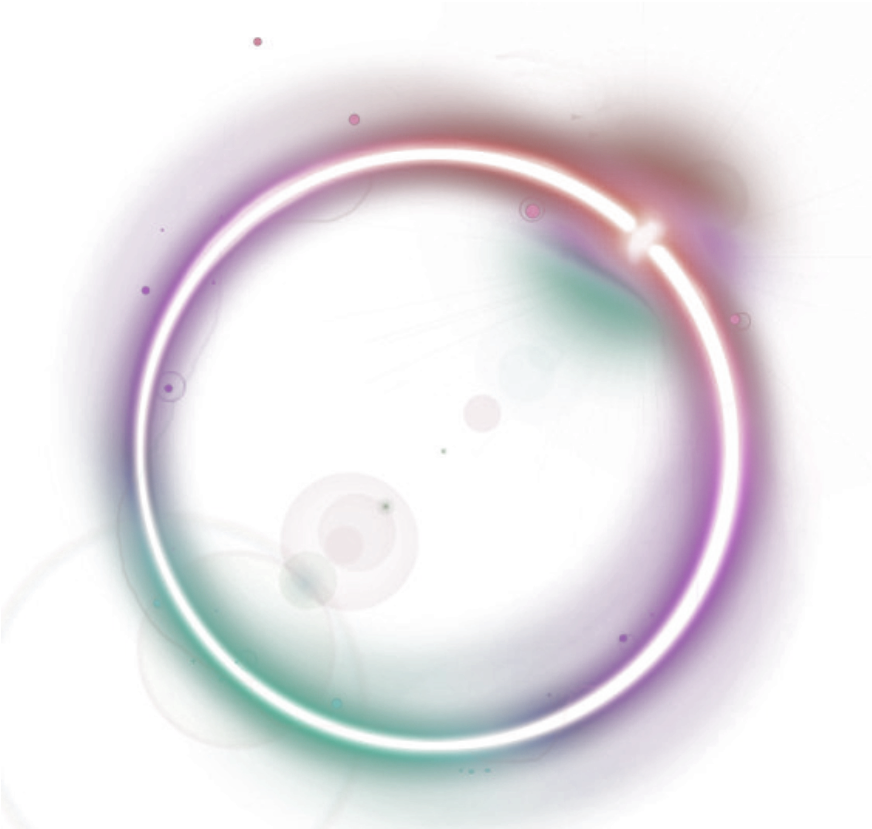 Portal Lensflare Circle Light Magic Effect (1024x1024), Png Download