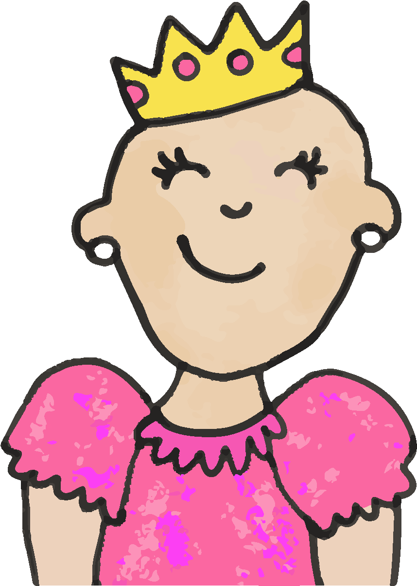 Princess-child (878x1241), Png Download