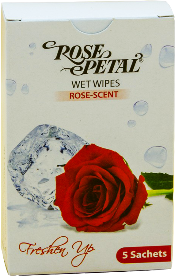Rose Petal Fresh Wipes Perfumed - Garden Roses (1000x1000), Png Download