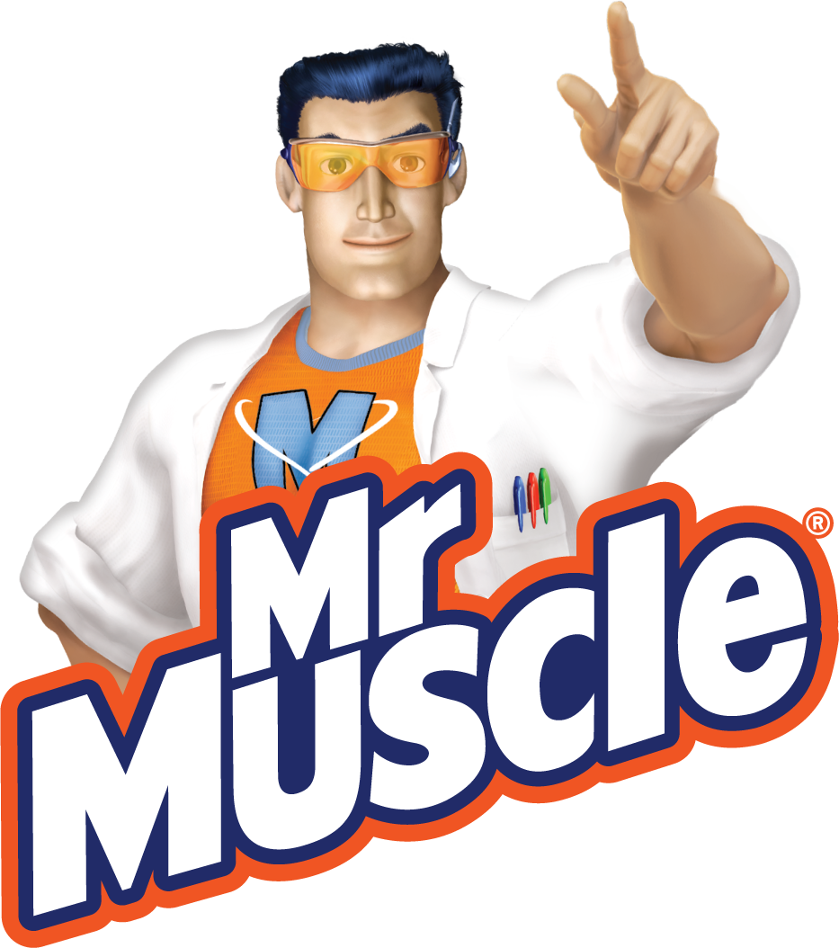 Mr Muscle Logo (933x1054), Png Download