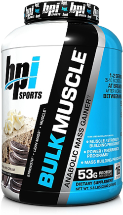 Bpi Sports Bulk Muscle (251x496), Png Download