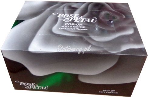 Rose Petal Pop Up Tissues-500x500 - Box (500x500), Png Download