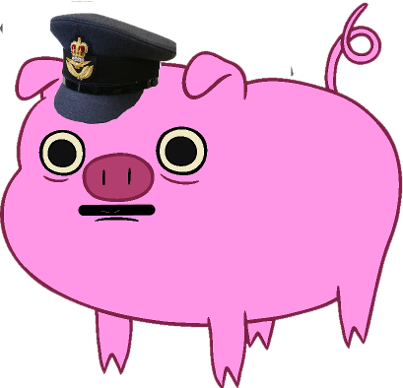 Snowball Has Raised An Army Of Chickens And Cows To - Animal Farm Napoleon Png (403x388), Png Download