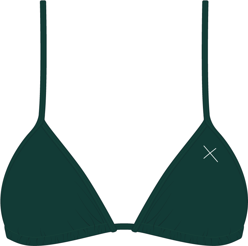 Valley Green Bikini Top Ii - Blue Bikini Png (1200x900), Png Download