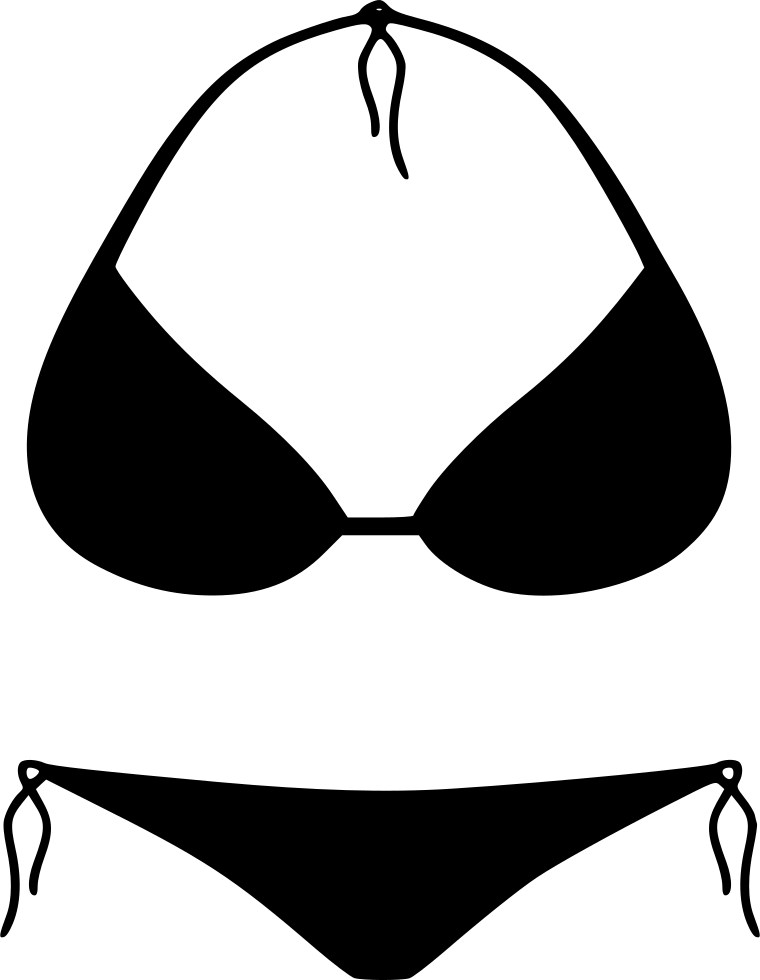 Bikini Comments - Bikini Icon Png (760x980), Png Download