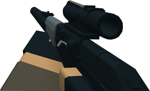 Intervention Scope Png - Phantom Forces Acog Scope (657x392), Png Download
