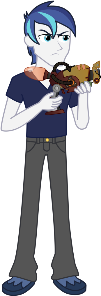 Absurd Res, Artist - Shining Armor W Crystal Prep (473x1024), Png Download