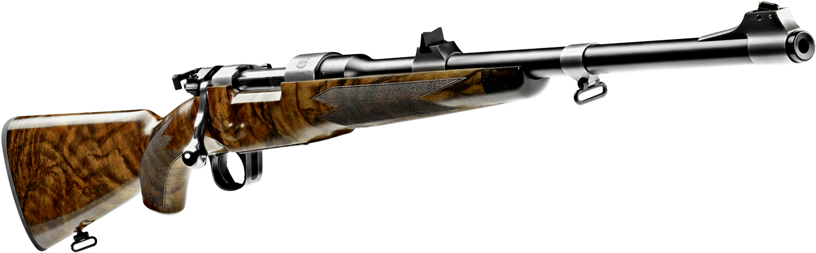 More Information - Mauser Rifle (1727x536), Png Download