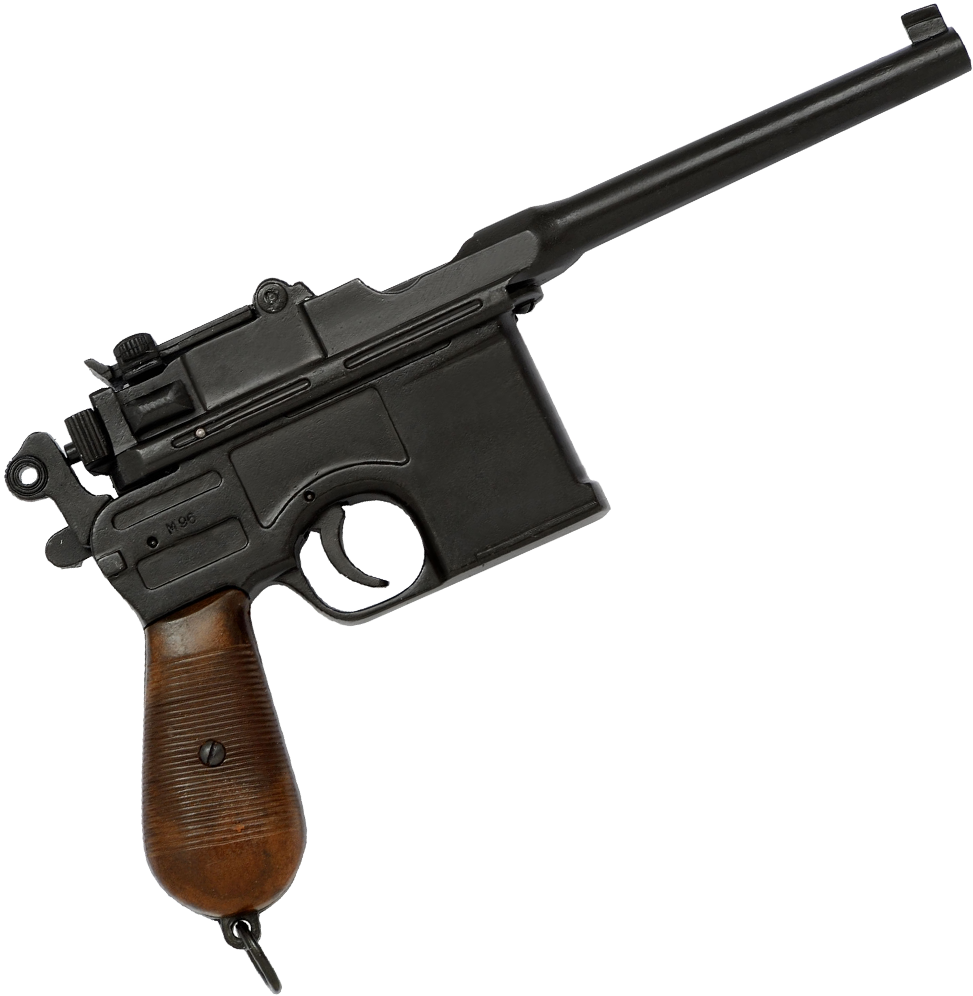 C96 Mauser Pistol - Маузер Пнг (1000x1000), Png Download