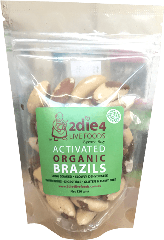 2die4 Brazil Nuts 120g - Almond (800x800), Png Download