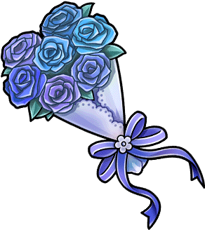 Gear-blue Bouquet Render - Blue Rose (380x380), Png Download