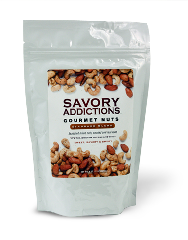 Savory Addictions Gourmet Nuts Standard Blend 14 Oz - Ounce (500x500), Png Download