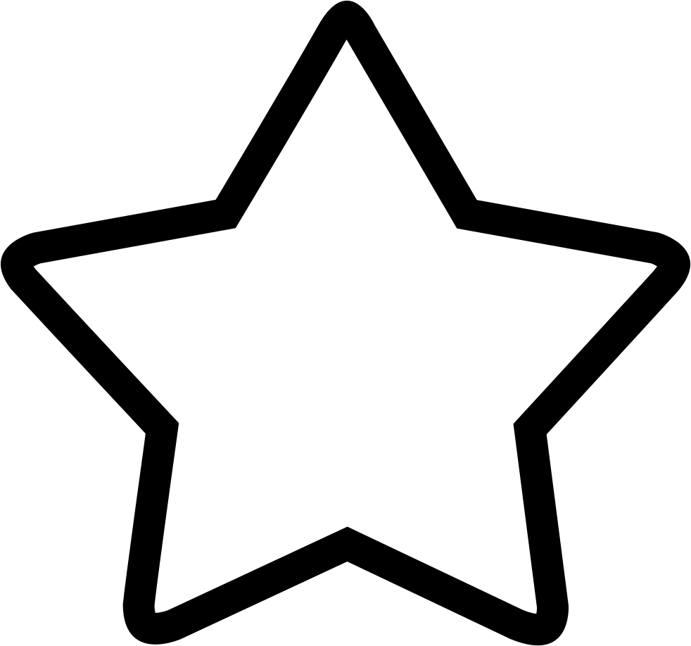 Png File Svg - Transparent Star Icon Png (982x918), Png Download