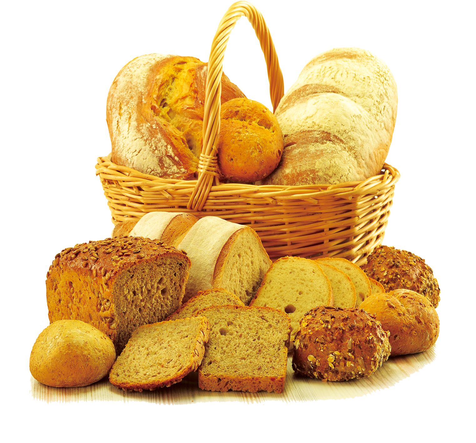 White Bread Bakery Muffin Small Bread - Fondo De Pantalla Pan (1884x1661), Png Download