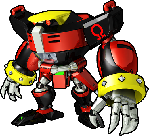 Sonic Runners E-123 Omega - E 123 Omega Png (518x474), Png Download