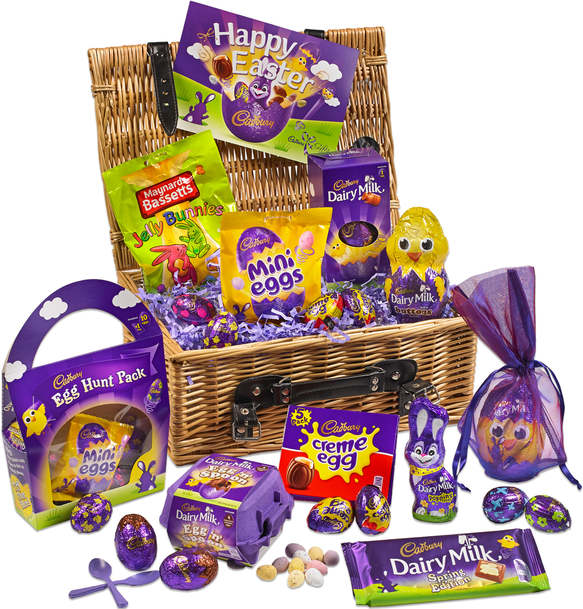 Win An Easter Hamper - Cadbury Easter Sharing Basket (1200x1200), Png Download
