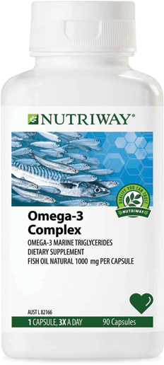 Nutriway® Omega-3 Complex - Omega 3 Fatty Acid Amway (600x600), Png Download