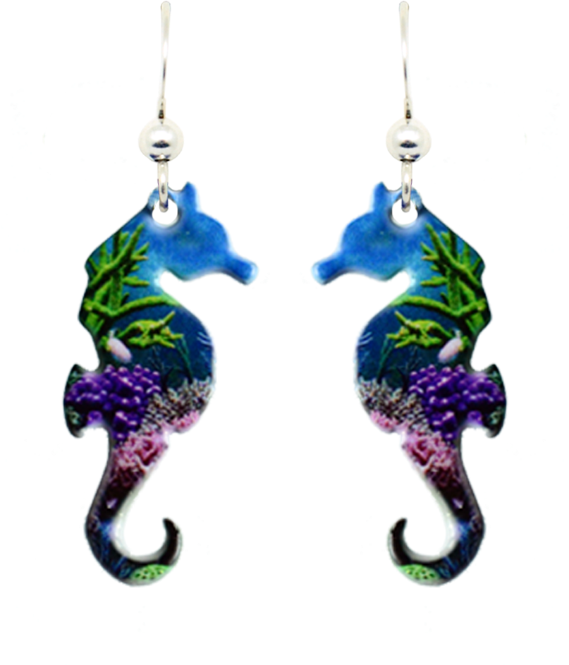 Coral Reef Sea Horse - Aquarium Corals (1000x1000), Png Download