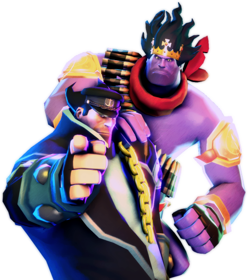 “ Something I Had Mostly Finished For The Longest Time - Team Fortress 2 Jojo (500x563), Png Download