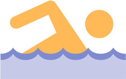 Swim Logo Flat (500x500), Png Download