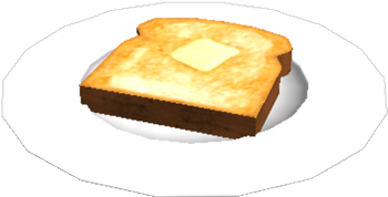 Toast - Dish (420x420), Png Download