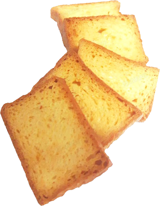 Rusk Png Image - Transparent Toast Png (669x863), Png Download