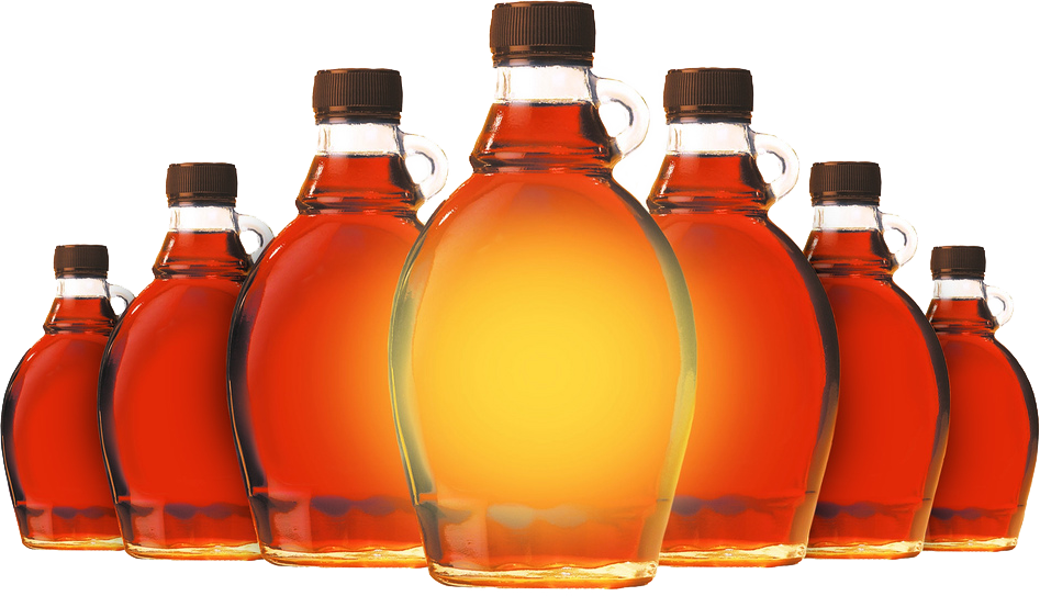 Pure Maple Syrup Grades Explained - Maple Syrup Bottle Png (947x543), Png Download