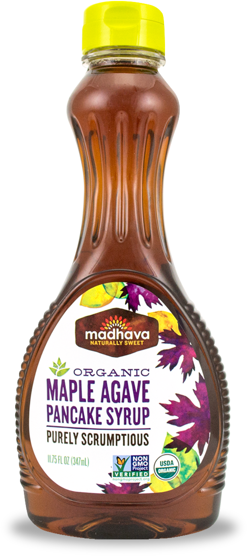 Madhava Maple Agave Syrup (1200x1200), Png Download