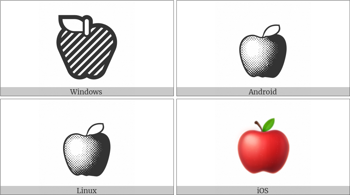 Red Apple On Various Operating Systems - Mcintosh (1200x675), Png Download