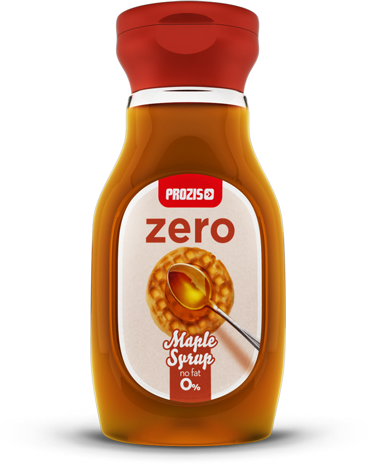 Zero Maple Syrup 270g - Prozis Zero Chocolate Syrup 270 G (1000x1000), Png Download