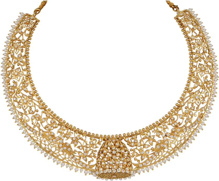 Free Png Necklace Design Png Pic Png Images Transparent - Beautiful Necklace Designs (850x709), Png Download