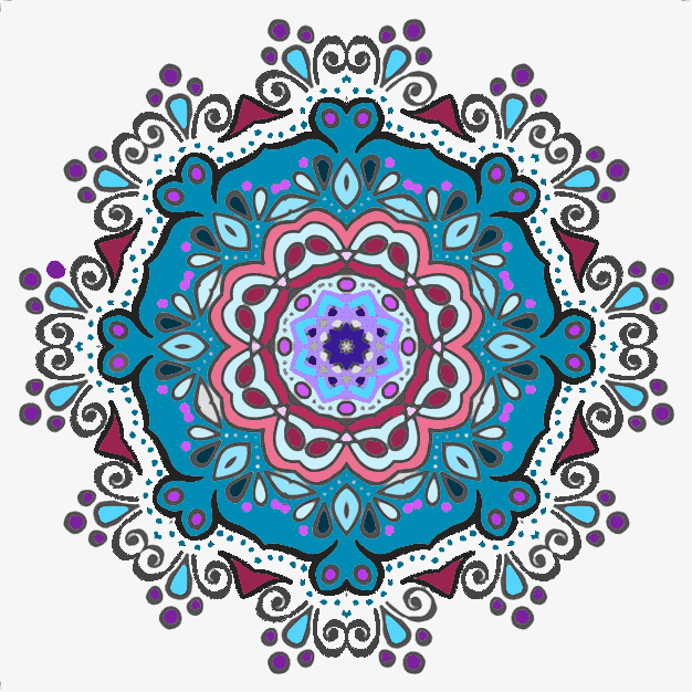 <mandala> Es Una Palabra Sánscrita Que Tiene Como Significado - Sousplat Em Acrílico - Jogo 2 Peças - Grátis 2 Porta (626x626), Png Download
