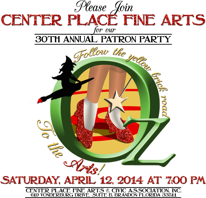 Proceeds From Our Annual Patron Party/arts Gala Will - Information (864x864), Png Download