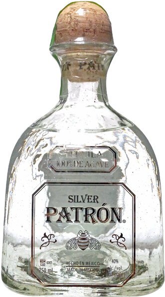 Patrón Silver - Patron Anejo Tequila - 200 Ml Bottle (450x800), Png Download