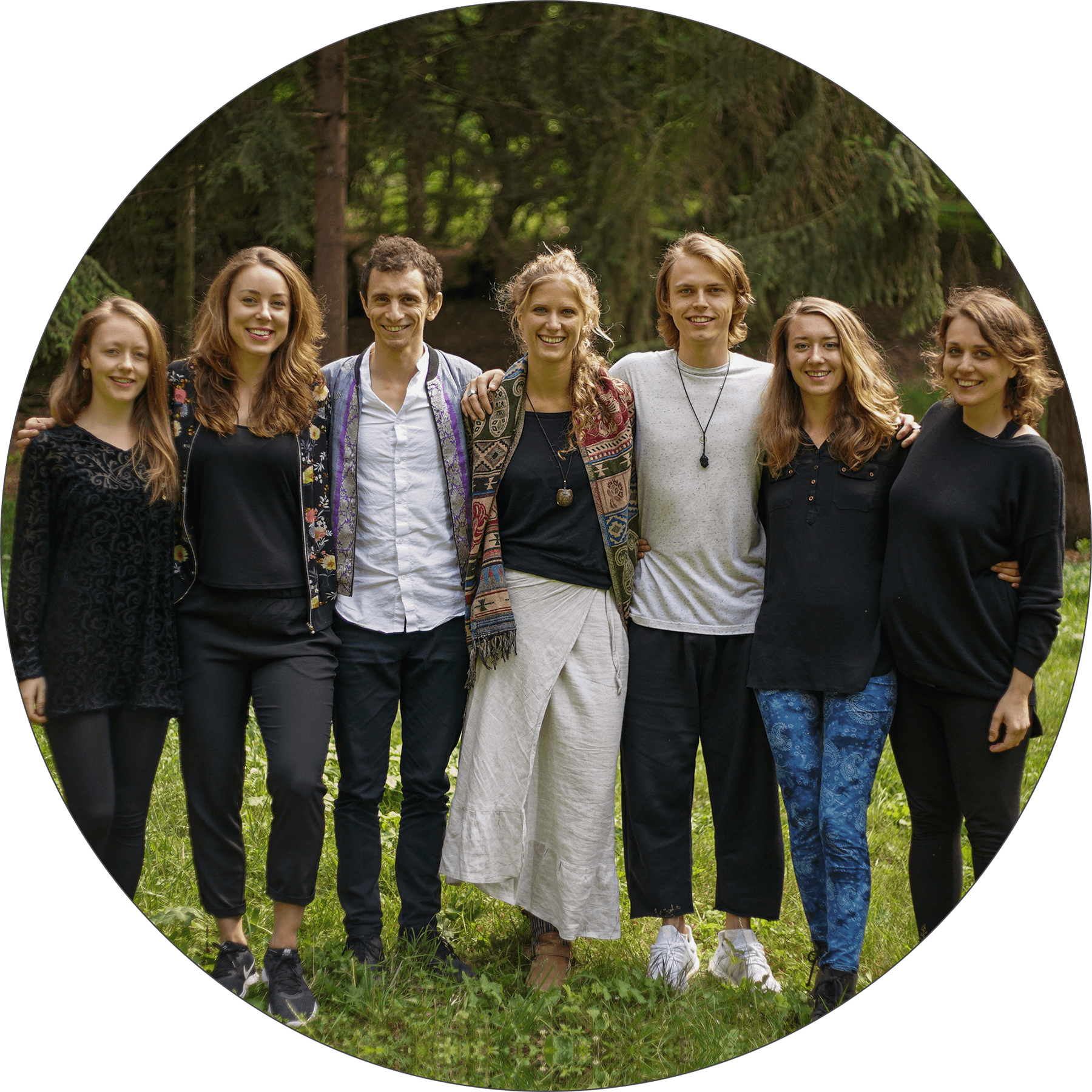 Pictured From Left To Right - Family (1800x1800), Png Download