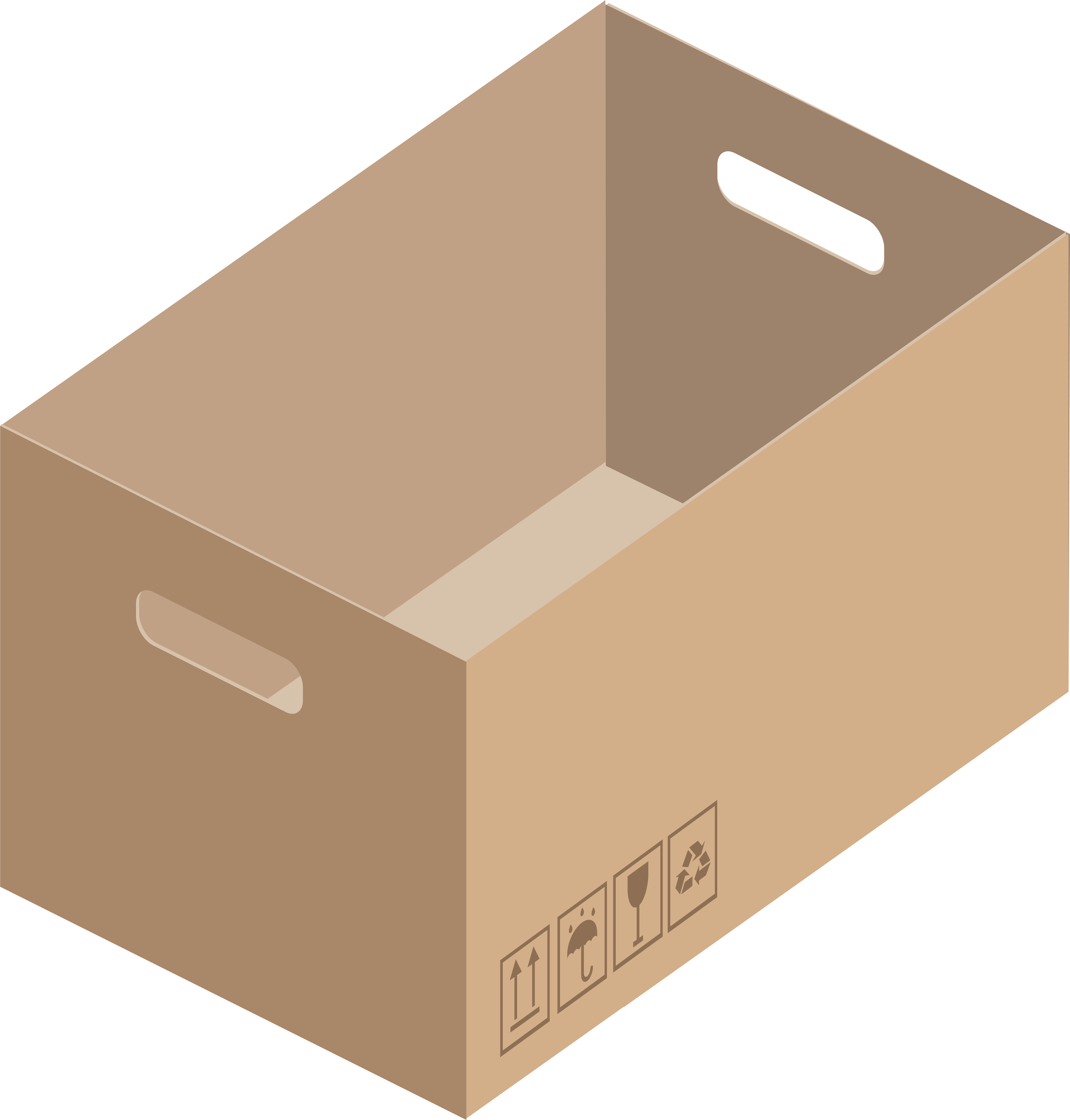 Carton Png Clip Art (7638x8000), Png Download