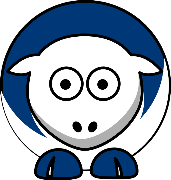 Sheep Toronto Maple Leafs Team Colors Svg Clip Arts (564x594), Png Download