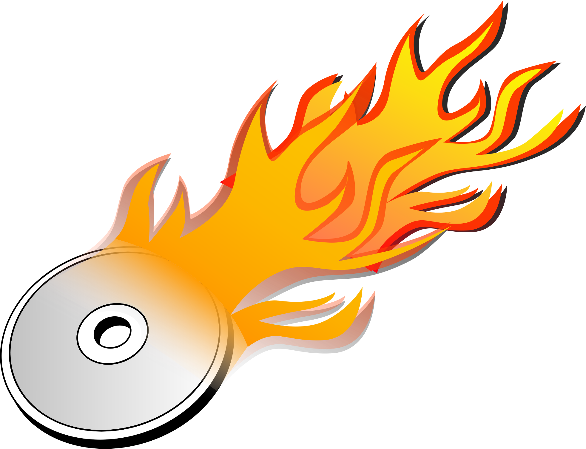 This Free Icons Png Design Of Cd Dvd Burn (1964x1506), Png Download