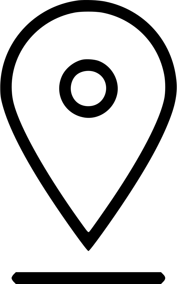 Png Black And White Stock Location Maps Navigation - Circle (612x980), Png Download
