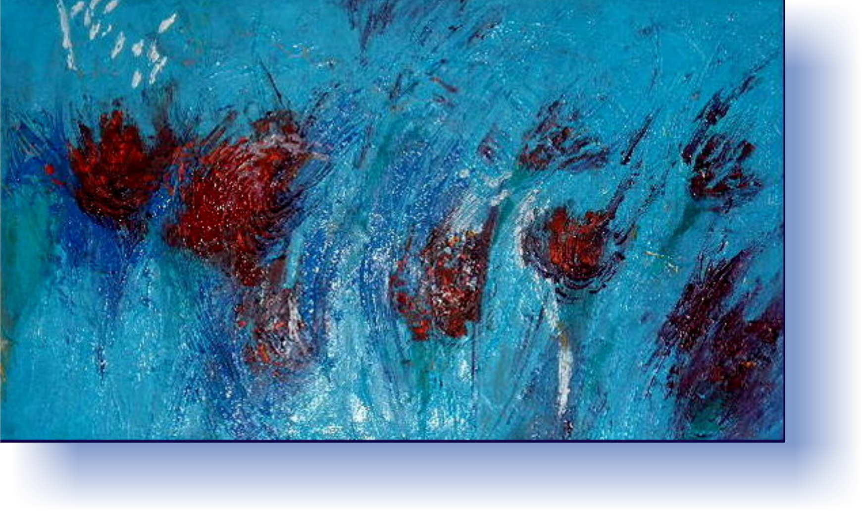 Acrílico Sobre Lona - Painting (1741x1031), Png Download