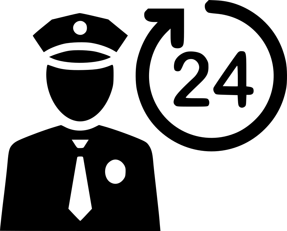 Png File - Security Guard Icon Png (980x790), Png Download