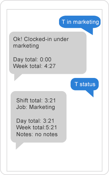 Text Your Timesheet From Any Device To Track Employee - Pick A Number Text (349x559), Png Download