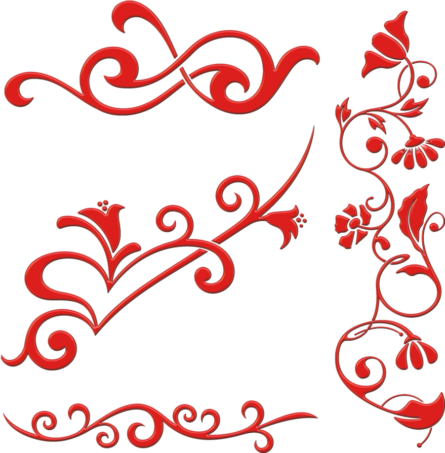 #free #scrapbook #craft #hobbies #hobby #embelishment - Flourish Ornaments Png (893x894), Png Download